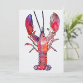 Carte de Nouvelle-Angleterre Homard (Intérieur Vid (Debout devant)