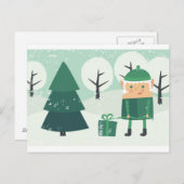 carte de nouvelle année (Devant / Derrière)