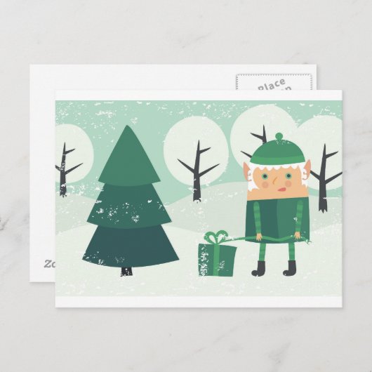 carte de nouvelle année (Devant / Derrière)