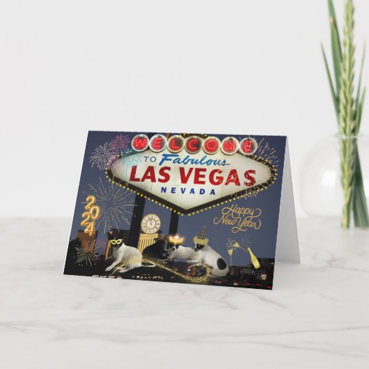 Carte de nouvelle année 2024 (Devant)