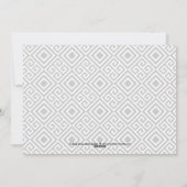 Carte de nouvelle année de couleur modifiée (Dos)