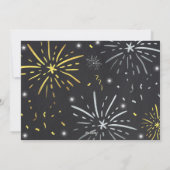 Carte de nouvelle année de Faire-part de grossesse (Dos)