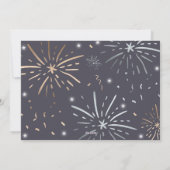 Carte de nouvelle année de Faire-part de grossesse (Dos)