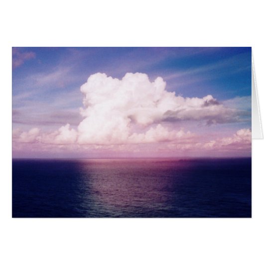 Carte de nuages solitaires (Devant horizontal)