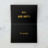 Carte de nuit effrayante (Intérieur)