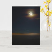 Carte de nuit Folly Beach (Fleur jaune)