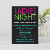 Carte de nuit Neon Ladies (Debout devant)