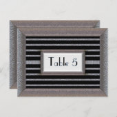 Carte de numéro de pilote (Devant / Derrière)