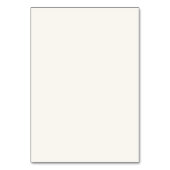 Carte de numéro de table à fond de quartz agate (Dos)