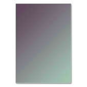 Carte de numéro de table américaine couleur solide (Dos)