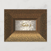 Carte de numéro de table Ashley Victorian (Devant)