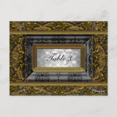 Carte de numéro de table Crémieux (Dos)