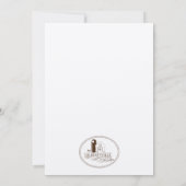 Carte de numéro de table de mariages de balles de  (Dos)