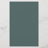 Carte de numéro de table du Mariage Eucalyptus BUD (Dos)