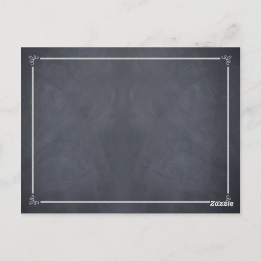 Carte de numéro de table élégamment marquée (Dos)