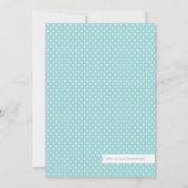 Carte de numéro de table Montgolfière rouge et bla (Dos)