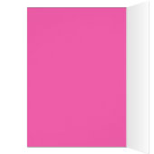 Carte de numéro de table rose et noire Damask (Intérieur (Gauche))