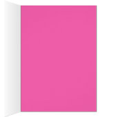 Carte de numéro de table rose et noire Damask (Intérieur (Droit))