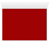 Carte de numéro de table rouge, manuscrits or, éto (Intérieur Horizontal (Bas))