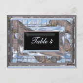 Carte de numéro de table Utopia (Dos)