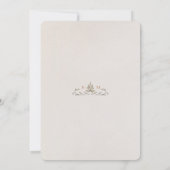 Carte de numéro de table William Morris Pimpernel (Dos)