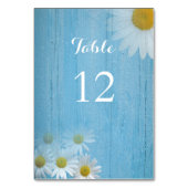 Carte de numéro de tableau de photos de Mariage ca (Dos)