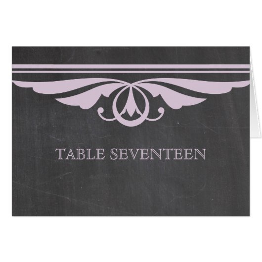 Carte de numéro de tableau de tableau de tableau d (Devant horizontal)