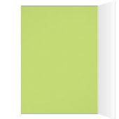 Carte de numéro de tableau des rouleaux verts noir (Intérieur (Gauche))