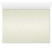 Carte de numéro de tableau Floral rouge et ivoire (Intérieur Horizontal (Bas))