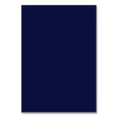 Carte de numéros de table simples de marine Peony (Dos)