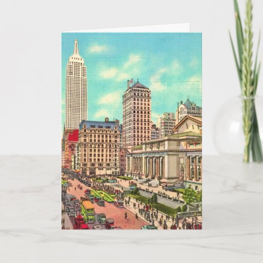 Carte de NYC - 42e Rue & 5e Ave. (Devant)