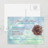 Carte de paiement Blue Cleaning Services Business (Devant / Derrière)