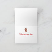 Carte de pain d'épice de Noël (Intérieur)