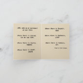 CARTE DE PAIRE SAINT FRANCIS (Intérieur)