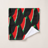 Carte de Palestine Watermelon Symbole de la libert (Gant de toilette)