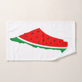 Carte de Palestine Watermelon Symbole de la libert (Serviette à main)