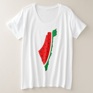 Carte de Palestine Watermelon Symbole de la libert