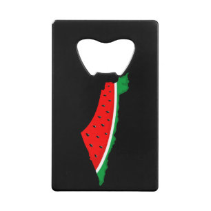 Carte de Palestine Watermelon Symbole de la libert