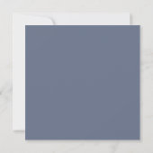 Carte de palette de couleurs Cinnamon et Navy Blue (Dos)