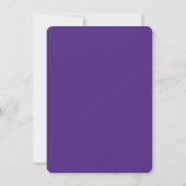 Carte de Palette de Couleurs de Mariage avec Codes (Dos)