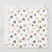 Carte de palette de couleurs Or, Terre cuite et Ve (Dos)