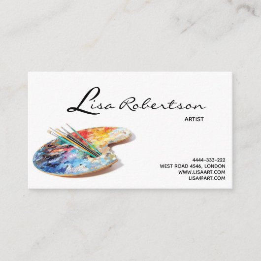 Carte de palette de maître d'école d'aspiration (Devant)