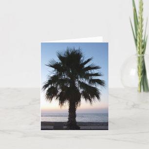 Carte de palmier