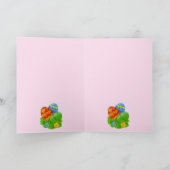 Carte de panier de Pâques (Intérieur)