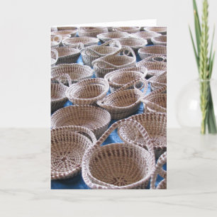 Carte de paniers de Sc Sweetgrass de Charleston