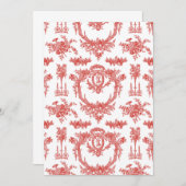 Carte de panneau Marie Toile fraise (Devant / Derrière)