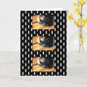 Carte de papa et de fille (Fleur jaune)