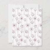 Carte de papier à lettres personnalisé de Bourgogn (Dos)