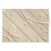 Carte de papier de relief de conception (Devant Horizontal)