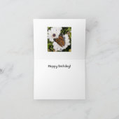 Carte de papillon de monarque de joyeux (Intérieur)